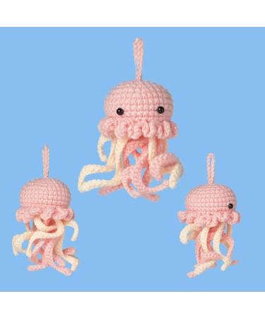 MINMUNJIU Crochet Kit for Beginners - 3 Pack Cute Small Crochet Animal Kit with Detailed Course Materials and Step-by-Step Video Tutorials - Buy Online on GoSupps.com
