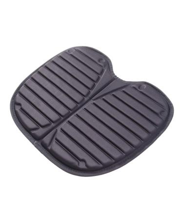 BESPORTBLE Kayak Seat Cushion: Comfortable Canoe Seat Kayak Seat Pad Kayak Padded Seat Cushion Kayak Accessories for Fishing Boat (Black) 37x32.5x1cm