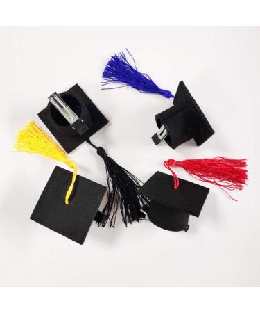SOIMISS Graduation Hat Hair Clip - Mini Bachelor Cap Hairpins for Graduation Party Supplies - Buy Online on GoSupps.com