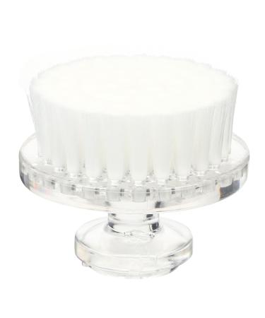 Gogogmee Cleansing Brush Facial face for Cleansing and exfoliating Manual Brush face Scrubber Brush Silicone Cleaning Brush Durable Face Brush pp The face Pore Brush White
