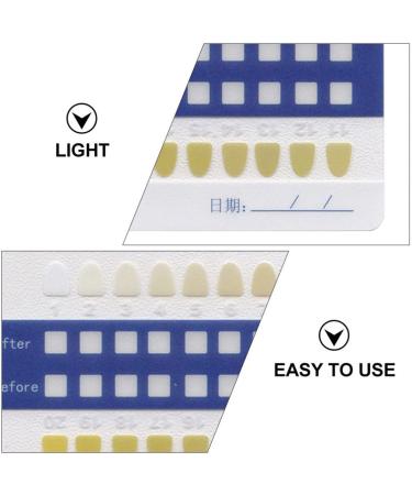 Healifty Porcelain Teeth Whitening Shade Guide - 40pcs Dental Equipment for Oral Care - Buy Online on GoSupps.com
