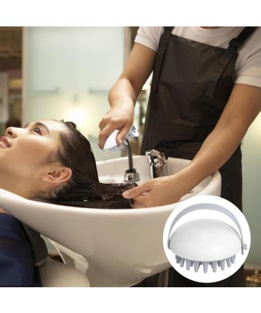 Hair Shampoo Brush | Unisex Scalp Massaging Shampoo Brush - Scalp Exfoliator for Women Men and Pet Wet Dry Curly Thick Straight Hair Scalp Treatments for Hair Care and Head Relaxation Dobooo Moonlight White - Buy Online on GoSupps.com