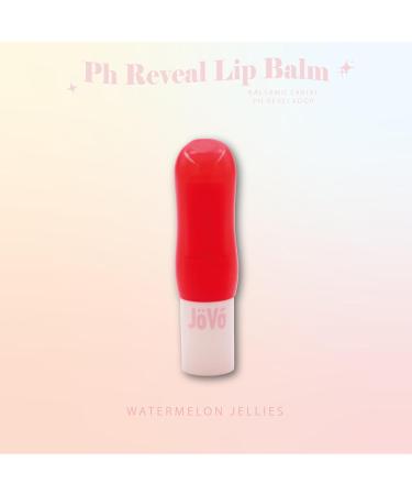  J V J V - pH Revealing Lip Balm 02 Watermelon Jellies | Intense Hydration | Unique Color | Gentle Formula | Easy Application - Buy Online on GoSupps.com