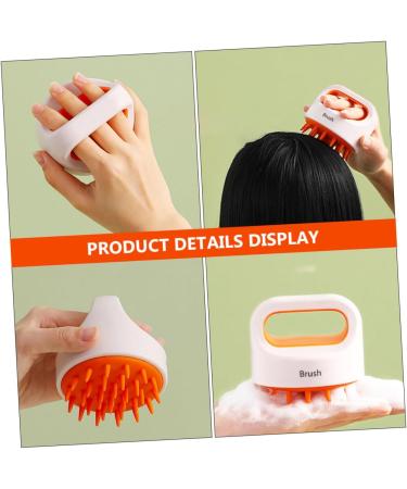 Fomiyes 4-Piece Shampoo Massage Brush Set | Scalp Massager Hairbrush for Deep Cleansing & Relaxation | Perfect Hair Care Tool for Shower - International Shipping Available! - Buy Online on GoSupps.com