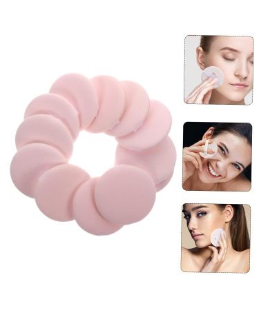 FRCOLOR 12pcs Makeup Puff Set - Hydrophilic Non-Latex & Non-Sticky Powder Applicators - Pink | International Shipping Available - Buy Online on GoSupps.com