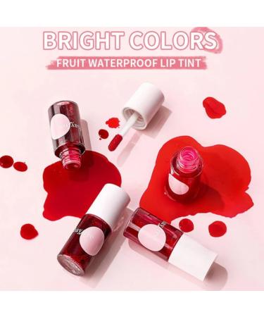 3-in-1 Cherry Lip and Cheek Tint Stain: Long Lasting, Waterproof, Natural Lip Color Makeup - Buy Online on GoSupps.com