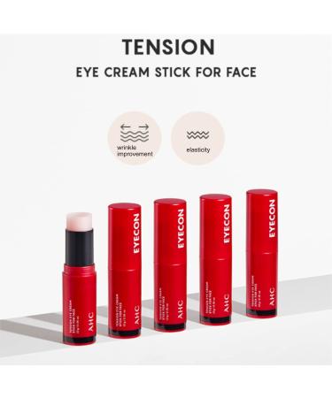 AHC TENSION Eye Cream Stick Balm - EYECON 10g/0.35oz - Portable & Perfect for On-the-Go - Buy Online on GoSupps.com