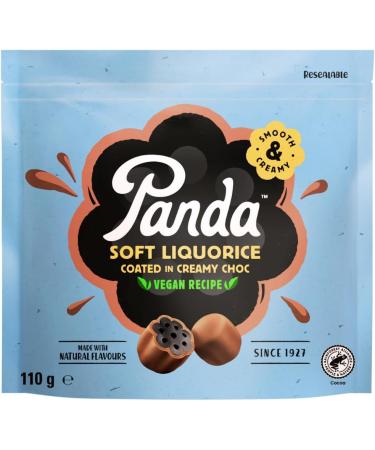 Panda Liquorice Triple Treat! Special Selection of Licorice Coated in creamy chocolate Liquorice Torpedos and Black Liquorice Bears - Fat free Vegan Licorice made with Natural Colours & Flavours - Buy Online on GoSupps.com