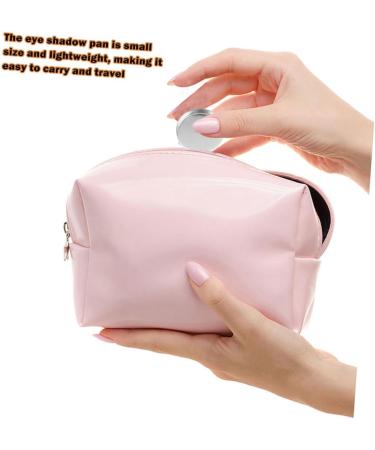  CALLARON 30 Pieces Eyeshadow Pans Empty Makeup Boxes Round Suitable for Eyeshadow Blush Lip Balm Portable Convenient DIY - Buy Online on GoSupps.com