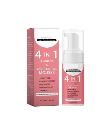 Gentle Moisturizing Oil-Control Foam Cleanser - Deep Cleans Pores Brightens Skin Keeps Face Fresh(2PCS)