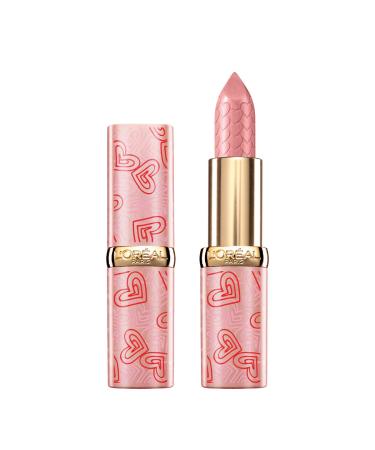 L'Or al Paris Makeup Limited edition 2021 Je T'Aime Color Riche Lipstift Color Riche with shaped heart full color satined finish 235 nude - 200 g 235 nude 1 piece (1 Pack)