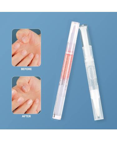 2Pcs Cuticle Oil Pen with Natural Ingredients for Nail Care - Watermelon & Pineapple Scented - Buy Online on GoSupps.com