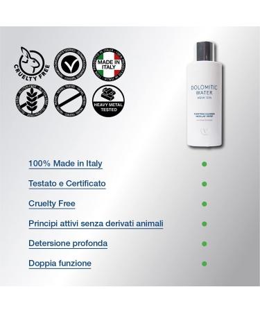 Dolomitic Water - 200 ml Cleansing Micellar Water based on Dolomitic Water - Buy Online on GoSupps.com