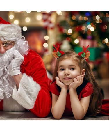 Shop Gukasxi 12 Piece Christmas Antlers - Cute Hairpins & Accessories for Festive DIY Hair Jewelry - Buy Online on GoSupps.com