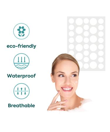 Hydrocolloid Acne Patches for Face | Effective Pimple Treatment | International Shipping - Buy Online on GoSupps.com