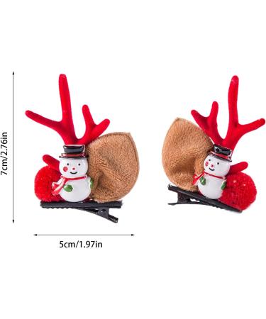 Deer Antler Hairpin - Cute Reindeer Antler Hairpin - Reindeer Antler Headband Cute Reindeer Antlers Ears for Kids and Adults Hondony #1 Snowman Clamp - Buy Online on GoSupps.com