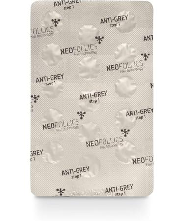 Neofollics Anti-Gray Hair Tablets - Restore Natural Hair Color | 60 Tablets for 1 Month | Effective Ingredients - Buy Online on GoSupps.com