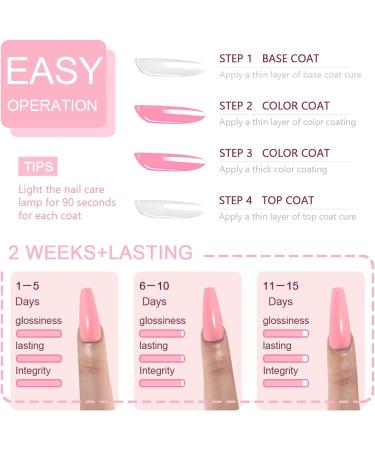 Nail Polish Set - Glitter Nude Nail Varnish Set - 3Pcs Glitter Nude Pink Nial Polish Natural Look - Quick Dry Nail Varnish Gift Set DIY Manicure Home (Glitter Nude) - Buy Online on GoSupps.com