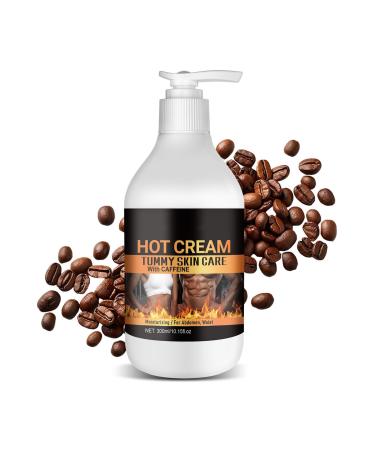 New Cover Hot Cream Belly Fat Burner Caffeine Slimming Lotion That Burns Stomach Fat Natural Sweat Workout Enhancer Weight Loss Workout Cellulite Cream for Tummy Arms Butt & Thighs 10.58 oz