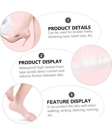 NOLITOY Invisible Post Wear Resistant Sticker - 2 Rolls Multifunctional Adhesive Pads for Foot Care & Heeled Shoes Patch | International Shipping - Buy Online on GoSupps.com