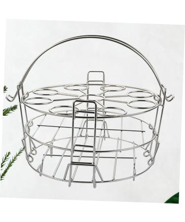 Zerodeko 1pc 304 Daily Life Gadget Eggs Steaming Eggs Superimposed Egg Steaming Rack Steamer Household - Buy Online on GoSupps.com