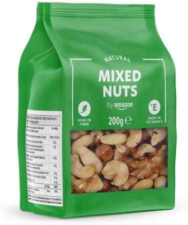 Amazon Unsalted Mixed Nuts 200g - Premium Quality Nuts for Snacking and Cooking - Buy Online on GoSupps.com