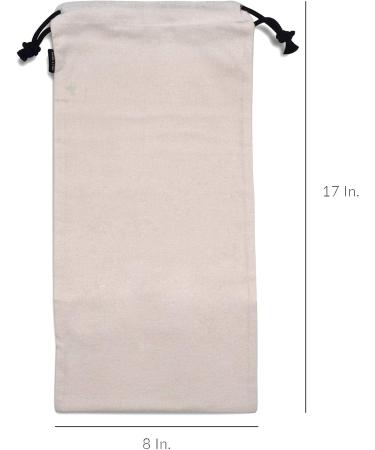 4 Pack Beige Shoe Dust Bags - Washable Flannel Pouches for Travel and Home Storage - 8x17 Inch (Pack of 4) - Buy Online on GoSupps.com