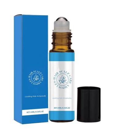 Huile de croissance des cheveux roll-on activateur 10 ml solution paississante non grasse pour les femmes et les hommes pour le soin des follicules pileux pour les voyages le spa