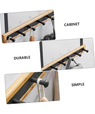 Hemoton 1pc Nail Door Black The Back Hanger Over Hanging Household Hook Rack Creative Multifunctional - Buy Online on GoSupps.com