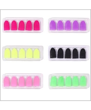 Phantomsky 10-Piece Nail Polish Remover Clips Set | Durable & Reusable Gel Nail Art Tools | UV Nail Light | Pink - Buy Online on GoSupps.com