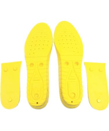 Kalevel 2 Layer Height Increase Insoles 2 Inch - Men Black, Size 7-10 | Shoe Lifts Insert for Taller Height Elevation and Comfort - Buy Online on GoSupps.com
