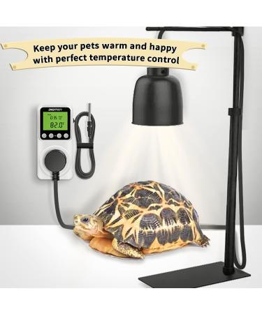 DIGITEN Day/Night Temperature Controller for Reptiles, Greenhouses, and Homebrewing - Thermostat with Timer for Heating and Cooling - Buy Online on GoSupps.com