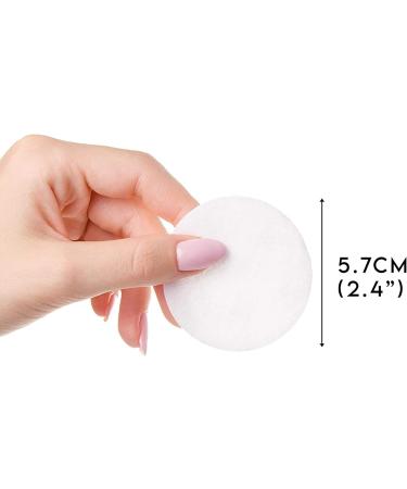 120 Great Value Cotton Rounds for Applying Creams and Lotions on Skin and Face Great for Removing Makeup Hypoallergenic Pads 100% Pure Vegan Cotton (120 Count White Round Pads) 120 Count White Round Pads - Buy Online on GoSupps.com