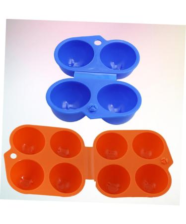 Alipis 2 Pcs Egg Barbeque Grill Portable BBQ Container Fishing Travel Outdoor As Shown Medium - Buy Online on GoSupps.com