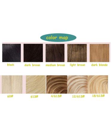 100% Remy Human Hair Clip-In Topper for Women | Seide Base 12-inch (30.5 cm) Light Brown Hairpiece for Thin & Gray Hair - Buy Online on GoSupps.com