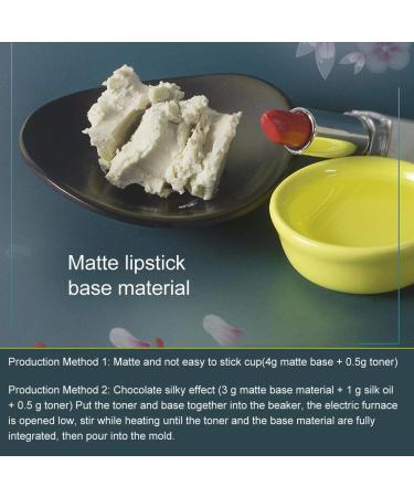 Buy Lipstick Base Material - Matte DIY Lipstick & Soap Making Tool | Non-Stick Cup | 50g - International Shipping Available - Buy Online on GoSupps.com