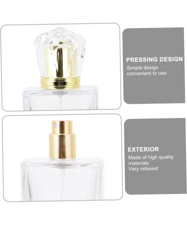 Ipetboom 1pc Perfume Spray Bottle Frosted Spray Bottle Mist Spray Bottle Terrariums Empty Perfume Bottle Lotion Bottle Purple Hair Accessories White Travel Glass Separatory Bottle Make up - Buy Online on GoSupps.com
