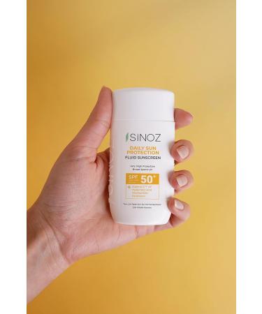  sinoz Sinoz Daily Sun Protect Fluid Sunscreen SPF50+/PA++++ - Buy Online on GoSupps.com