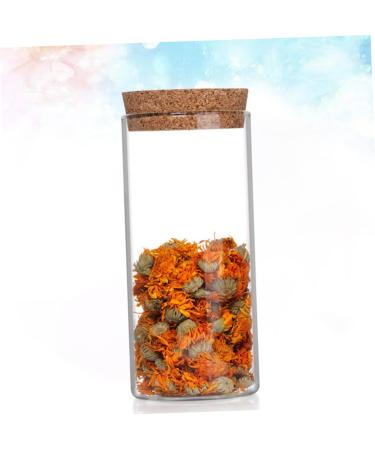 Zerodeko 3pcs Glass Storage Container Airtight Glass Containers Food Container Storage Jars with Lids Terrarium Glass Storage Jar Containers for Food Cereals Storage Tank Wooden 1 - Buy Online on GoSupps.com
