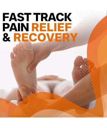 Foot & Ankle Pain Relief Gel Wrap - Compression Ice Pack for Aches & Pains - Buy Online on GoSupps.com