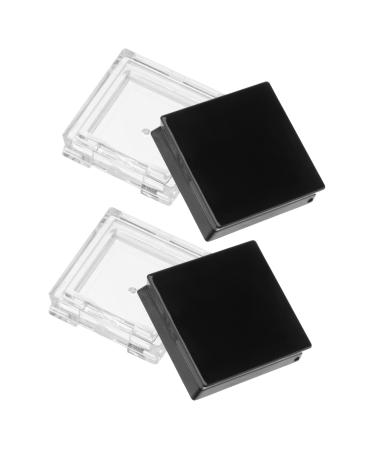 FRCOLOR Makeup Pallette 4pcs Box Eye Shadow Box Travel Makeup Case Mini Lipsticks Makeup Pallete Lipstick Case Blush Make up