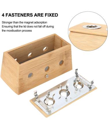 Moxa Sticks Burner for Acupuncture | Moxa Roller & Heat Therapy Box | Relieve Tiredness | Alternative Medicine Solution - Buy Online on GoSupps.com