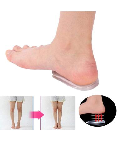 Unisex Heel Lift Insert Pad for O/X Legs Correction | Gel Heel Pad for Supination & Pronation Support - Buy Online on GoSupps.com