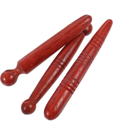 Buy Healvian 6 STK Wood Acupress Massage Devices | Deep Foot & Face Therapy - Buy Online on GoSupps.com