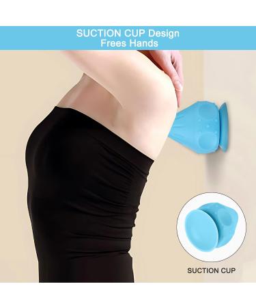 Dawris Trigger Point Presser - Suction Cup Massage Ball for Feet Hands Back & Legs | Fascia Ball Muscle Relief & Fitness Tool (Blue) - Buy Online on GoSupps.com