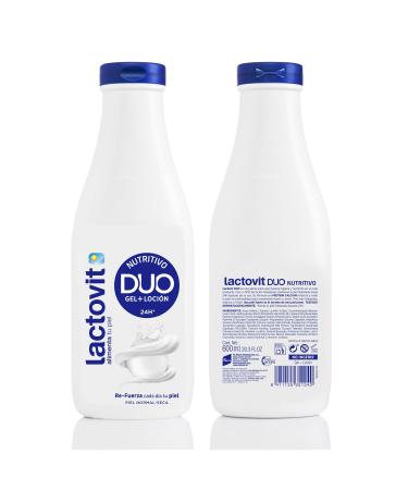 Lactovit Gel + DUO Nutritious Lotion 600ml - 50% Moisturizing Lotion for Normal & Dry Skin | Shop Internationally - Buy Online on GoSupps.com
