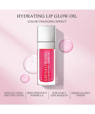 Agthyuve Hydrating Lip Glow Oil - Plumping & Long Lasting Moisturizing Gloss - Non-Sticky Shine Tint - Nourishing Glass Stain Balm for Lip Care - 012 Rosewood - Buy Online on GoSupps.com