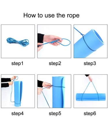 Movkzacv Adjustable Yoga Mat Belt - Durable Multi-Purpose Exercise Strap (Random Color Delivery) - Buy Online on GoSupps.com