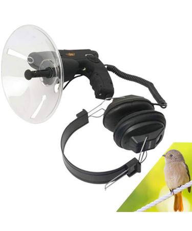 Parabolic Sound Collecting Dish Bionic Ear Mobile Device Sound Amplifier Ear Bionic and Birds Observing Telescope Nature Observing and Listening Digital Device