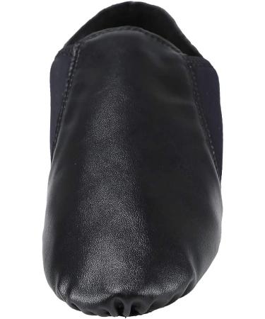 Linodes PU Leather Jazz Dance Shoes - Slip On for Girls and Boys (2 Little Kid, Black) - Buy Online on GoSupps.com